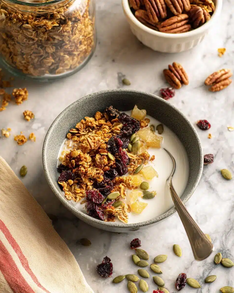 Pumpkin Spice Granola with Quinoa and Dried Cranberries Recipe 1 0 2 1757434789240.jpeg