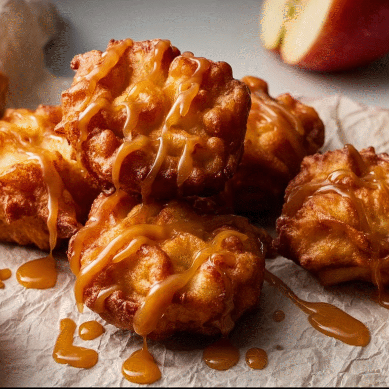 Easy Apple Fritters