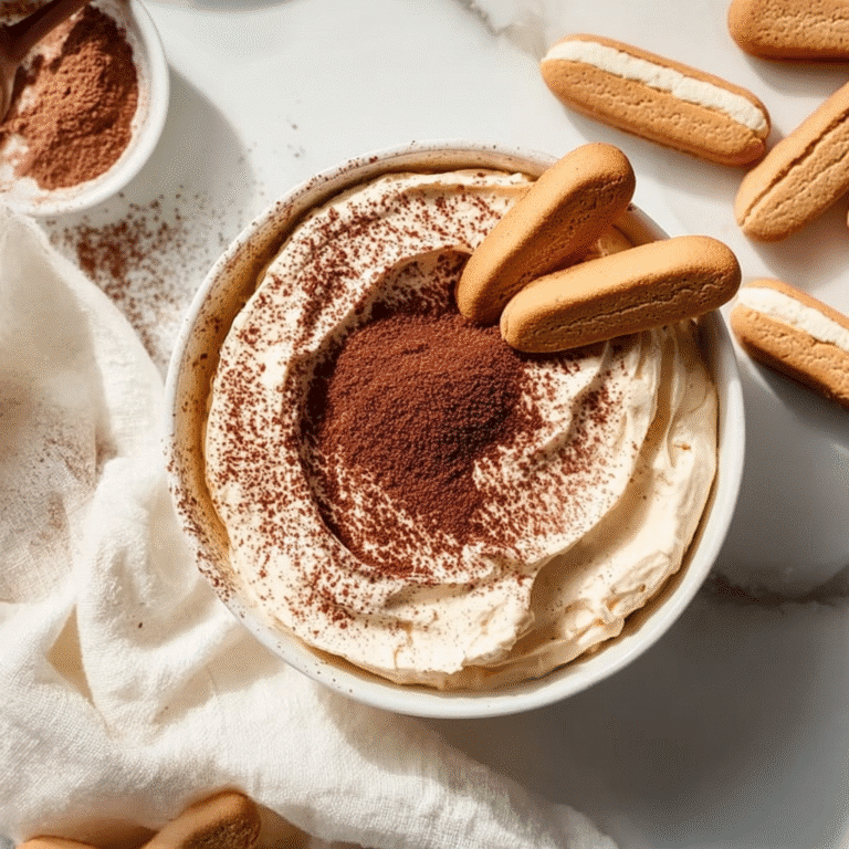 Tiramisu Dip 6 Tiramisu Dip