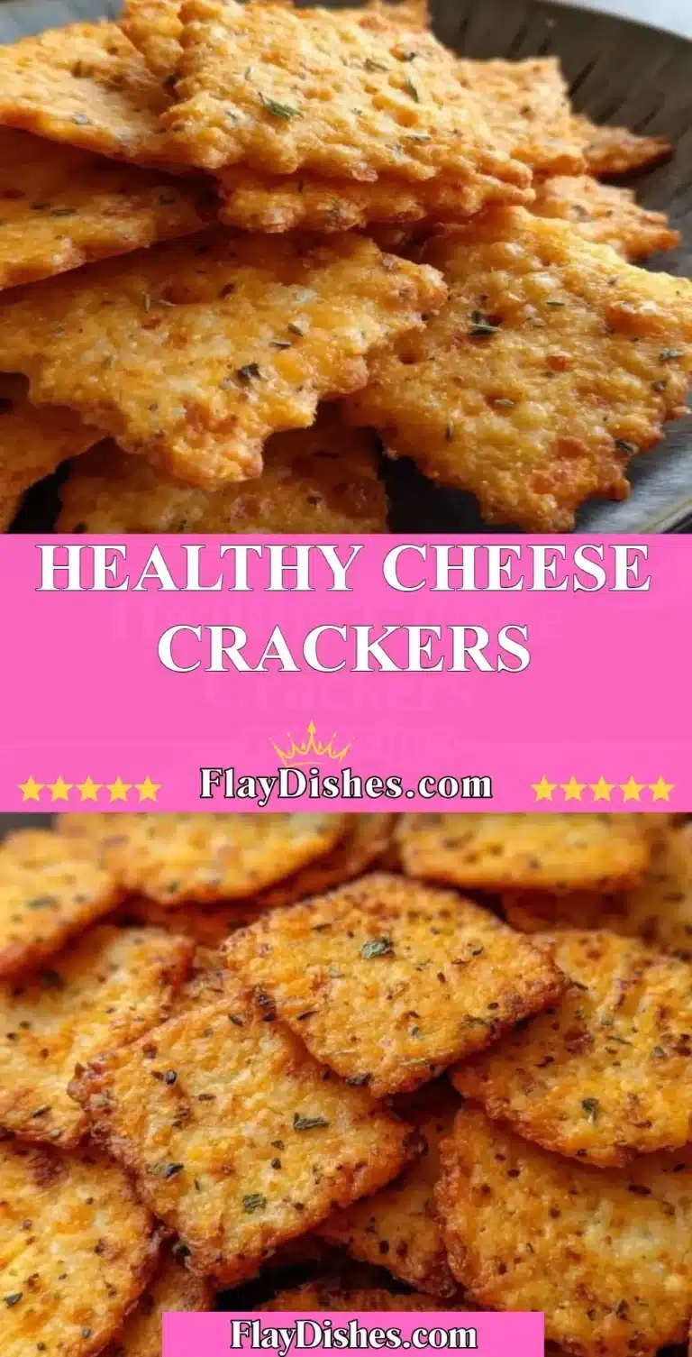 Healthy Cheese Crackers 9 Plate of healthy cheese crackers with herbs and spices for a nutritious snack