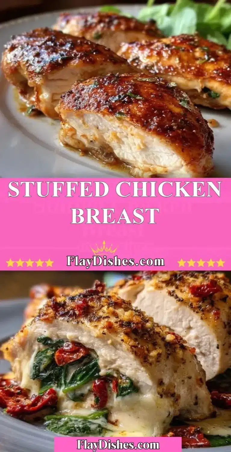 Delicious stuffed chicken breast with herbs and cheese on a plate