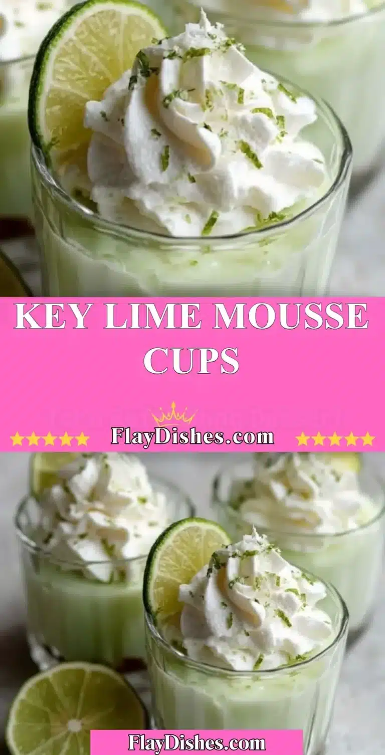 Key Lime Mousse Cups 5 Delicious Key Lime Mousse Cups topped with lime zest