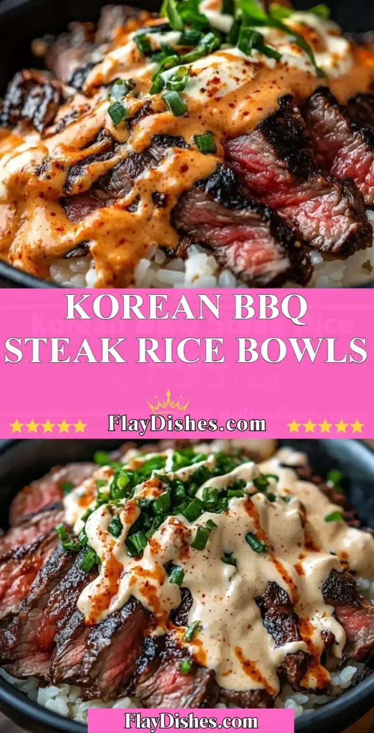 Delicious Korean BBQ steak rice bowl topped with fresh vegetables and sesame seeds