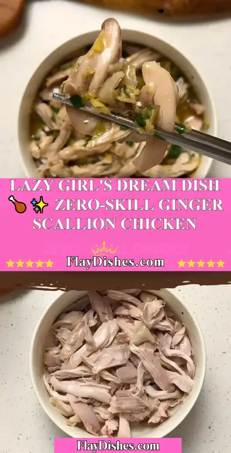 Easy ginger scallion chicken recipe for a quick weeknight dinner