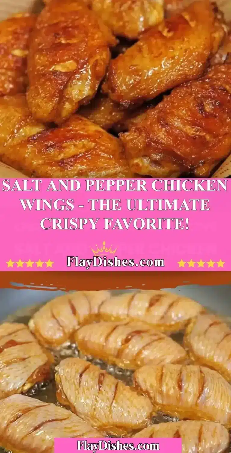 Crispy Salt and Pepper Chicken Wings served with dipping sauce