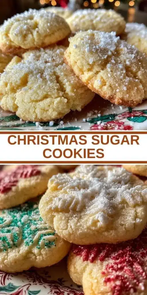 Deliciously decorated Christmas sugar cookies on a festive plate.