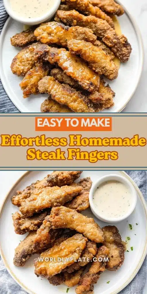 Delicious crispy steak fingers served with dipping sauce.