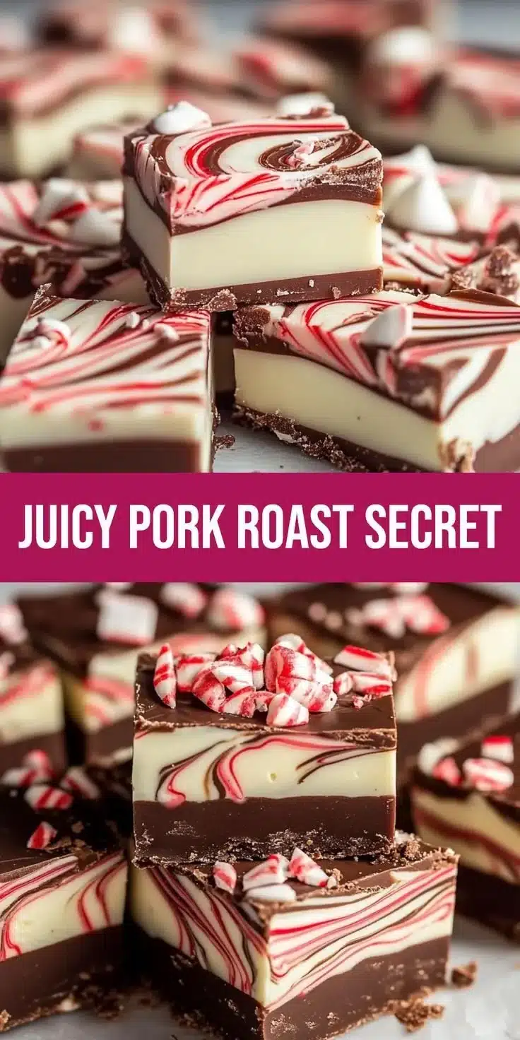 Succulent apple cider pork roast garnished and served on a platter