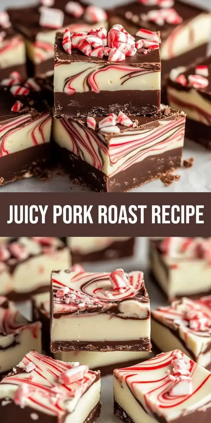 Juicy apple cider pork roast served with herbs and apples