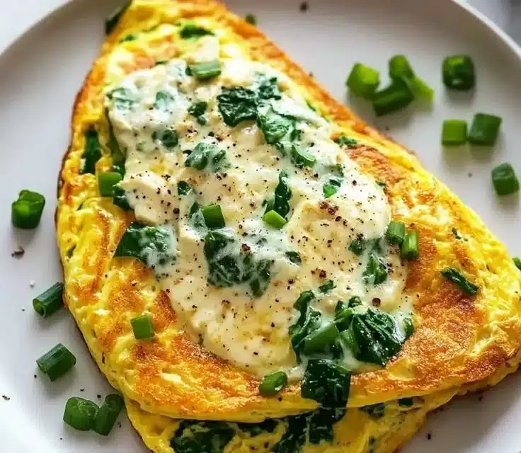 Fluffy vegan tofu omelette served with vegetables for a satisfying breakfast